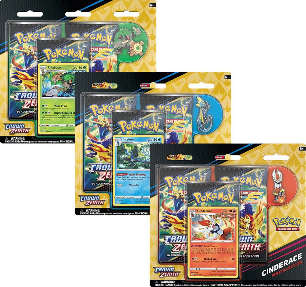 Crown Zenith Pin Collection [Set of 3] - Crown Zenith (CRZ)
