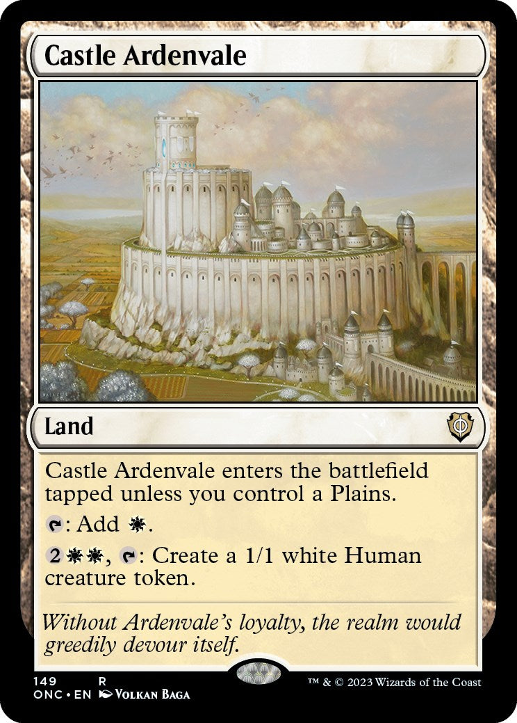 Castle Ardenvale [Phyrexia: All Will Be One Commander] | North Valley Games