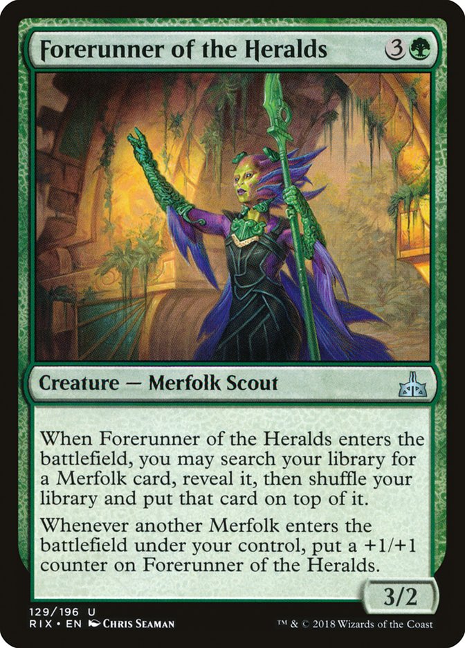 Forerunner of the Heralds [Rivals of Ixalan] | North Valley Games