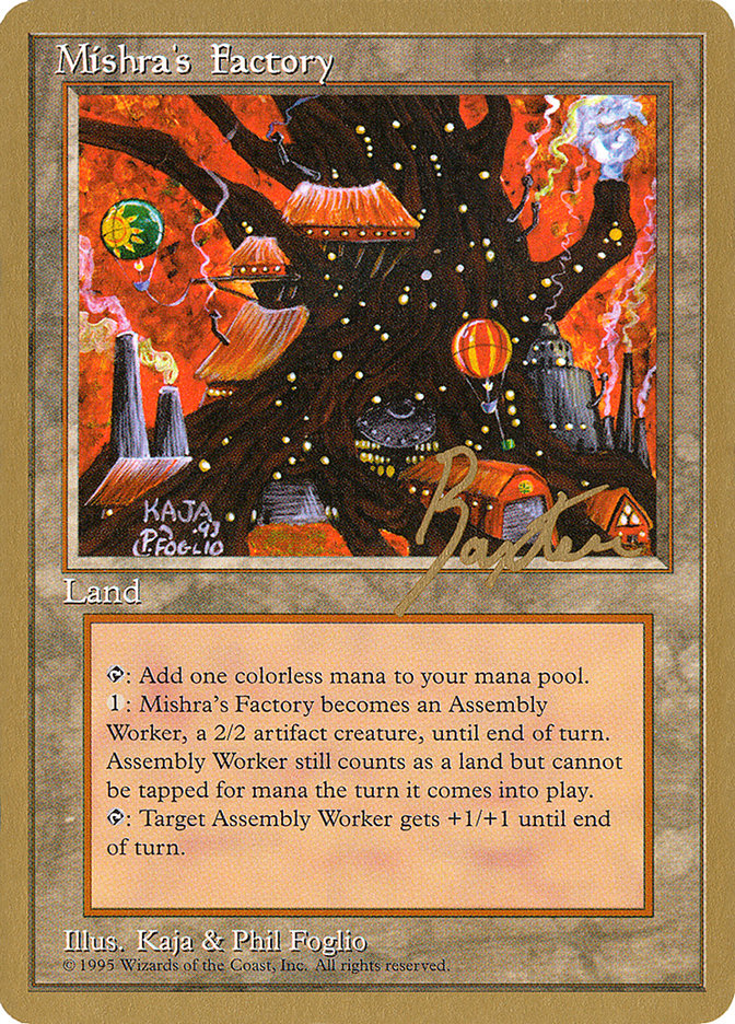 Mishra's Factory (George Baxter) [Pro Tour Collector Set] | North Valley Games
