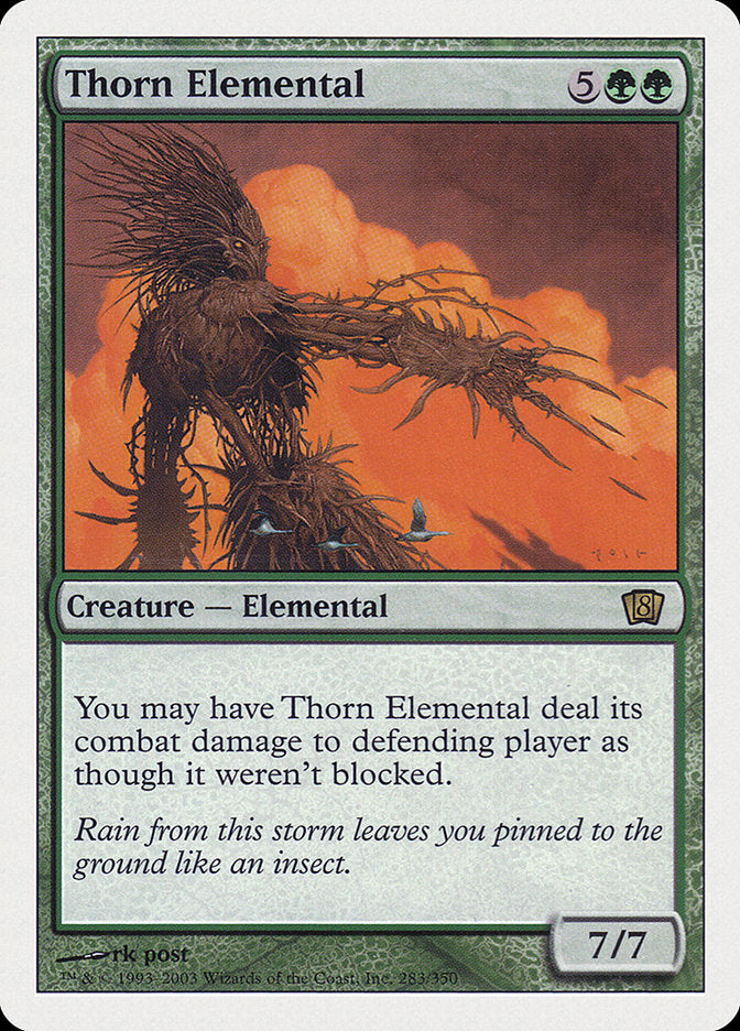 Thorn Elemental [Eighth Edition] | North Valley Games