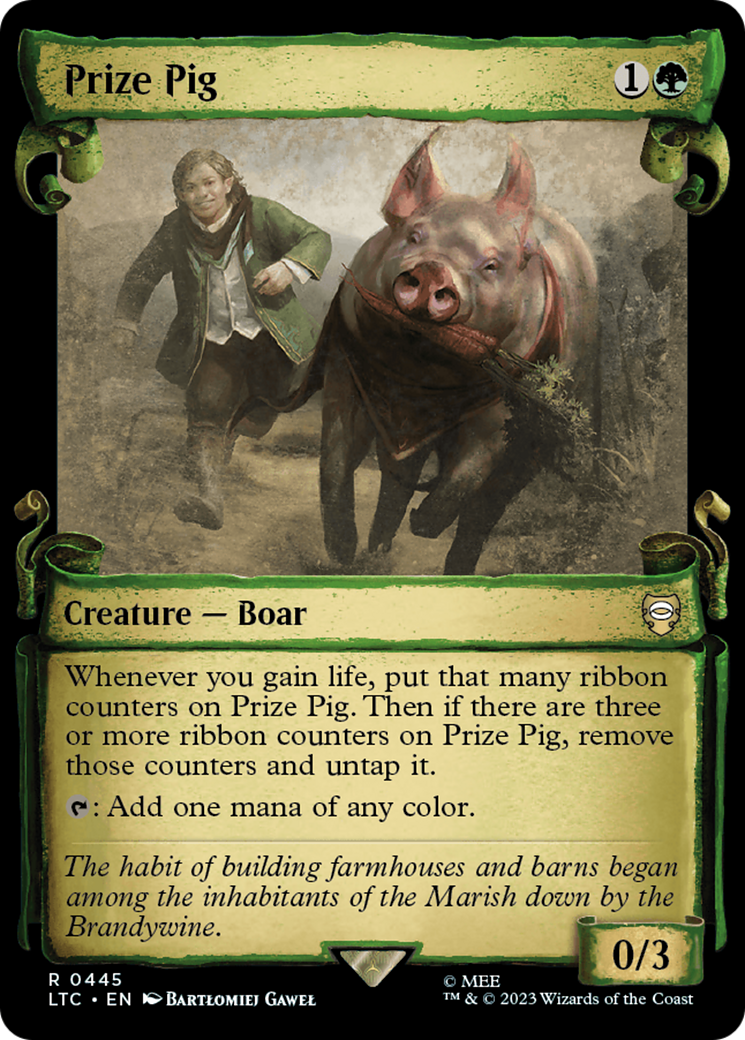 Prize Pig [The Lord of the Rings: Tales of Middle-Earth Commander Showcase Scrolls] | North Valley Games