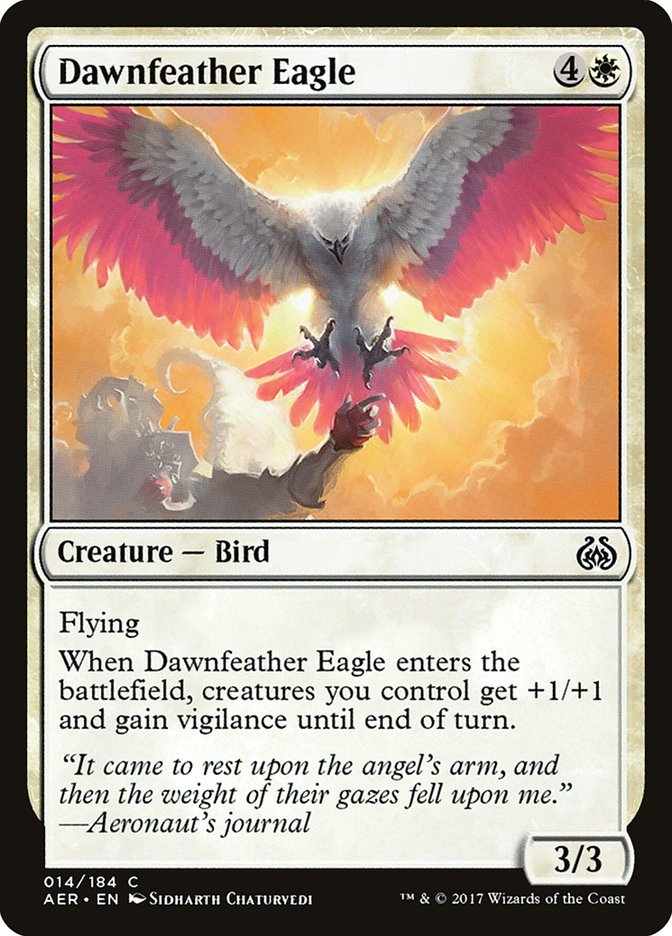 Dawnfeather Eagle [Aether Revolt] | North Valley Games