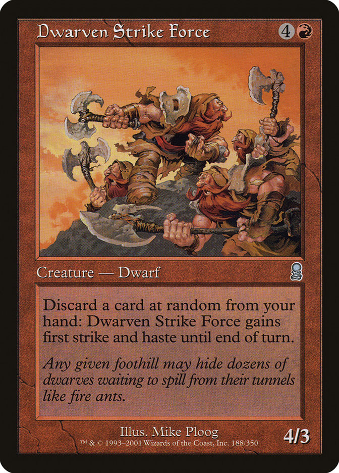 Dwarven Strike Force [Odyssey] | North Valley Games