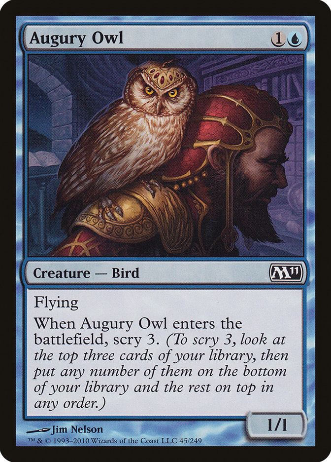 Augury Owl [Magic 2011] | North Valley Games