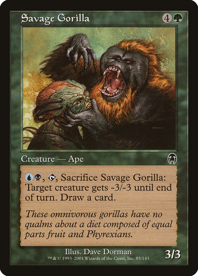 Savage Gorilla [Apocalypse] | North Valley Games