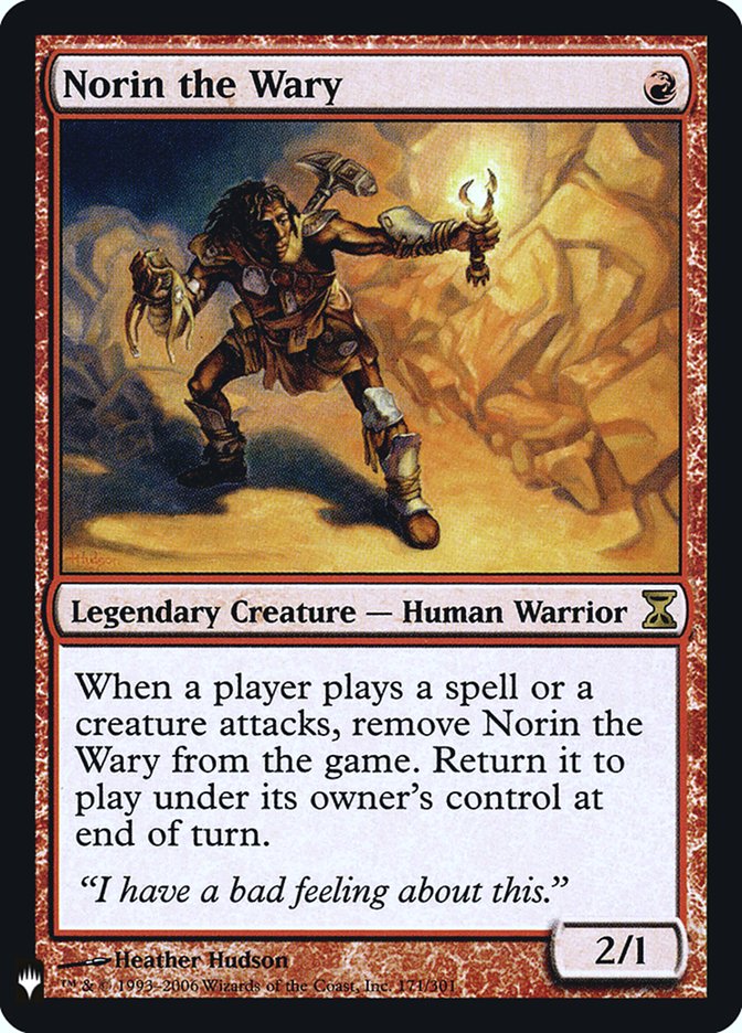 Norin the Wary [Mystery Booster] | North Valley Games