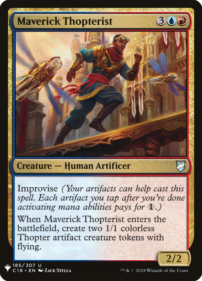 Maverick Thopterist [Mystery Booster] | North Valley Games