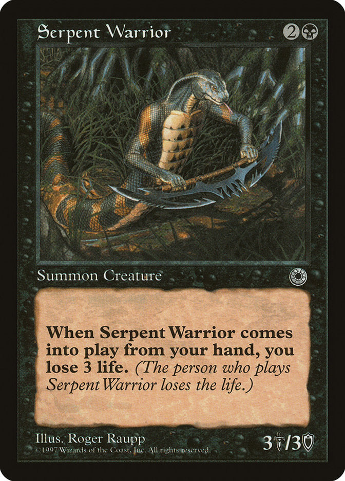 Serpent Warrior [Portal] | North Valley Games