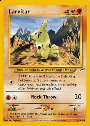Larvitar (70/105) [Neo Destiny Unlimited] | North Valley Games