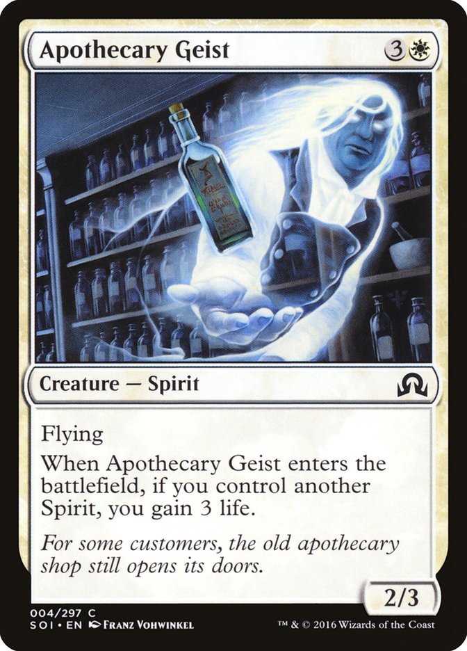 Apothecary Geist [Shadows over Innistrad] | North Valley Games