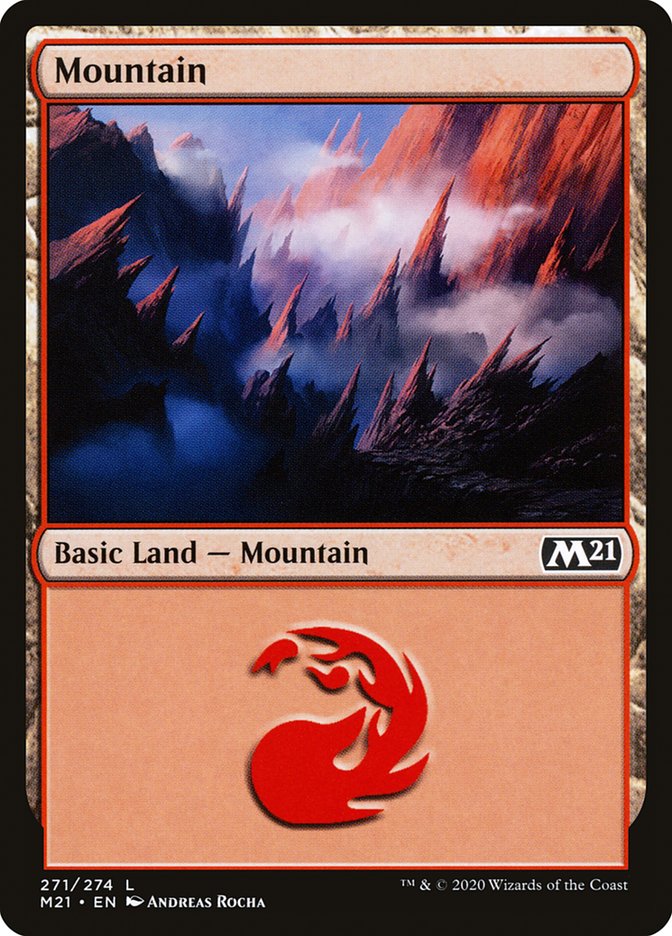 Mountain (271) [Core Set 2021] | North Valley Games