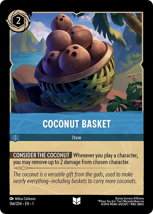 Coconut Basket (166/204) [The First Chapter] | North Valley Games