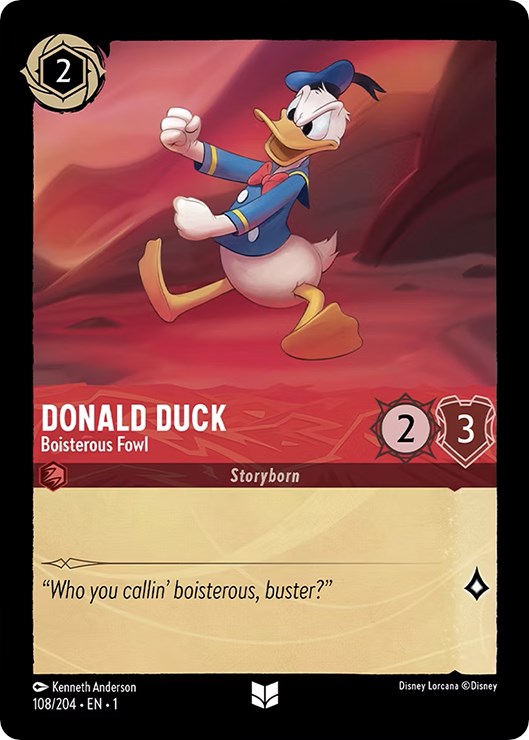 Donald Duck - Boisterous Fowl (108/204) [The First Chapter] | North Valley Games