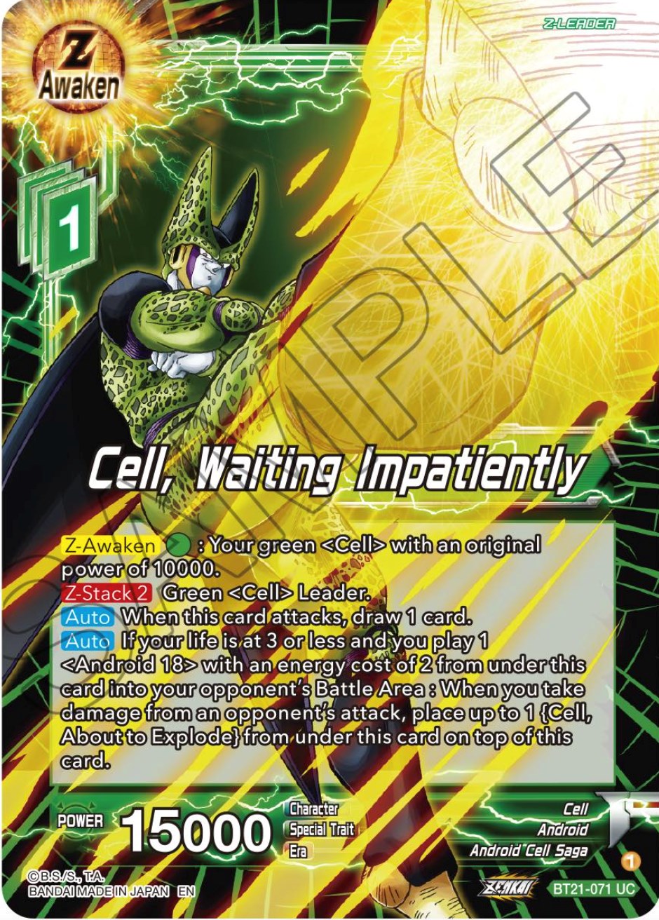 Cell, Waiting Impatiently (BT21-071) [Wild Resurgence] | North Valley Games