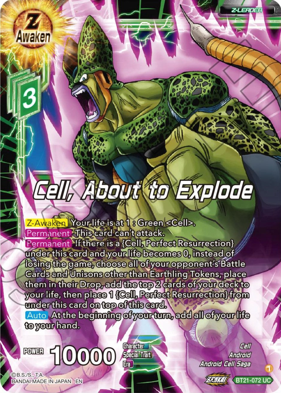 Cell, About to Explode (BT21-072) [Wild Resurgence] | North Valley Games