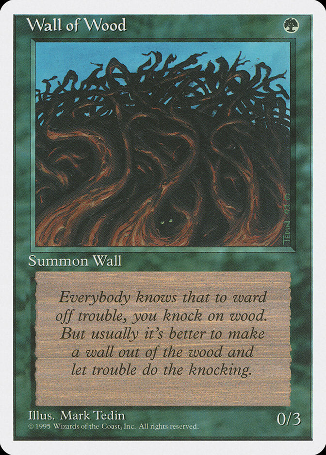Wall of Wood [Fourth Edition] | North Valley Games