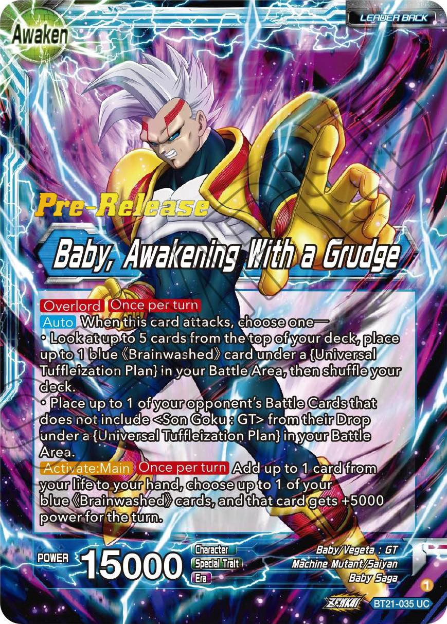 Baby // Baby, Awakening With a Grudge (BT21-035) [Wild Resurgence Pre-Release Cards] | North Valley Games