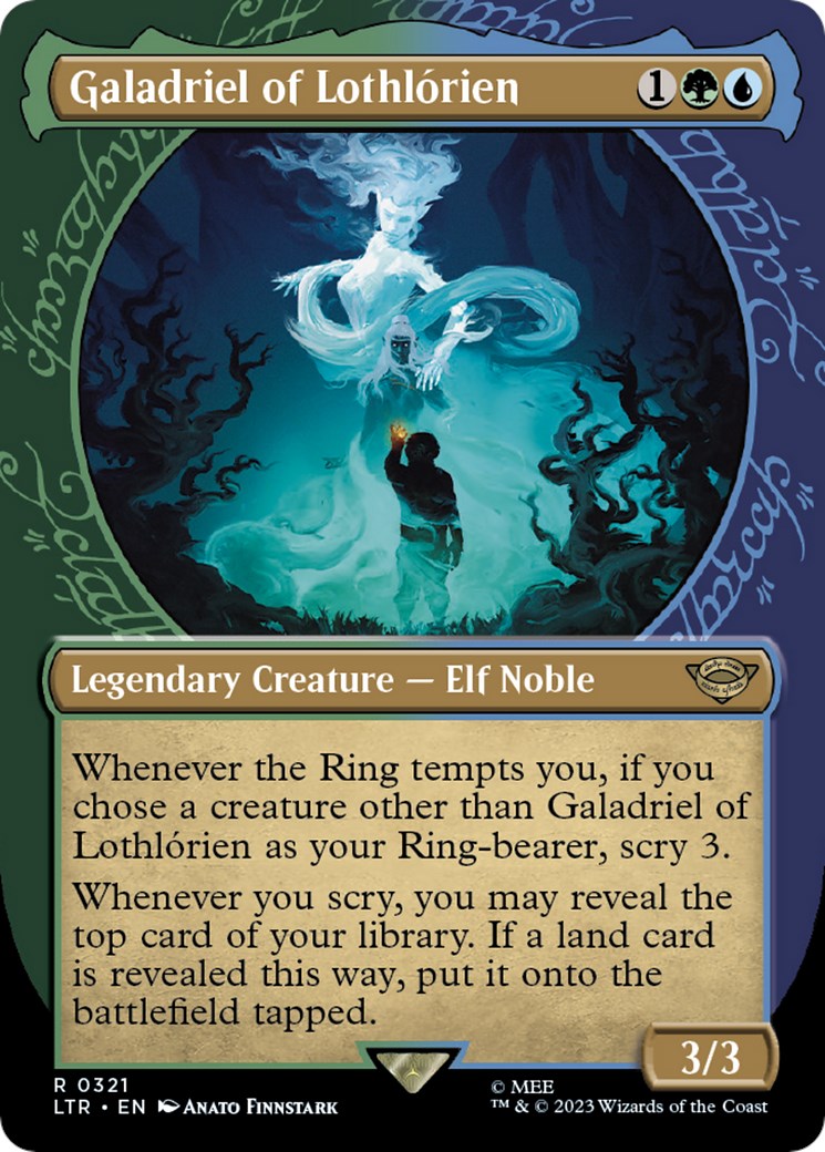 Galadriel of Lothlorien (Showcase Ring Frame) [The Lord of the Rings: Tales of Middle-Earth] | North Valley Games