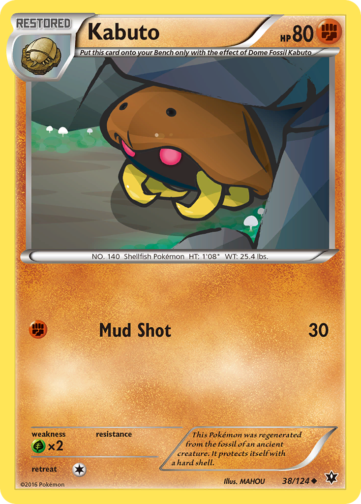 Kabuto (38/124) [XY: Fates Collide] | North Valley Games