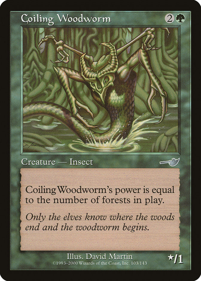 Coiling Woodworm [Nemesis] | North Valley Games