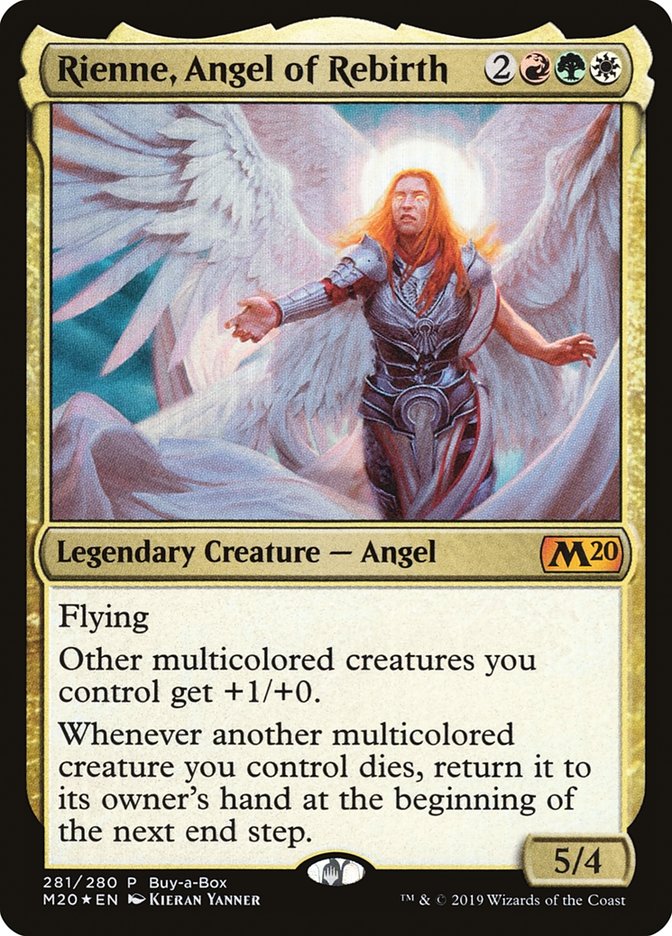 Rienne, Angel of Rebirth (Buy-A-Box) [Core Set 2020] | North Valley Games