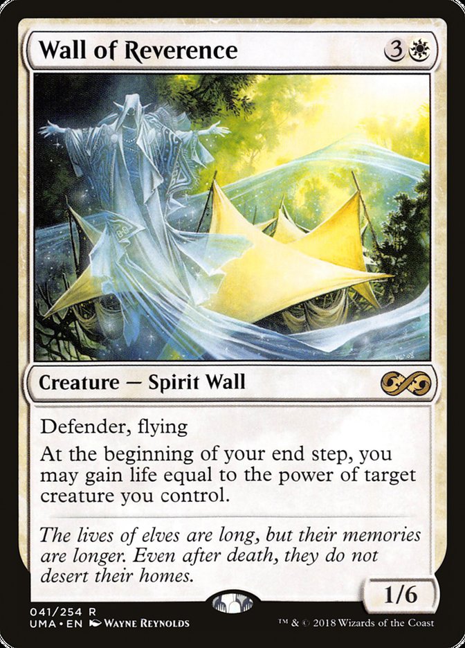 Wall of Reverence [Ultimate Masters] | North Valley Games