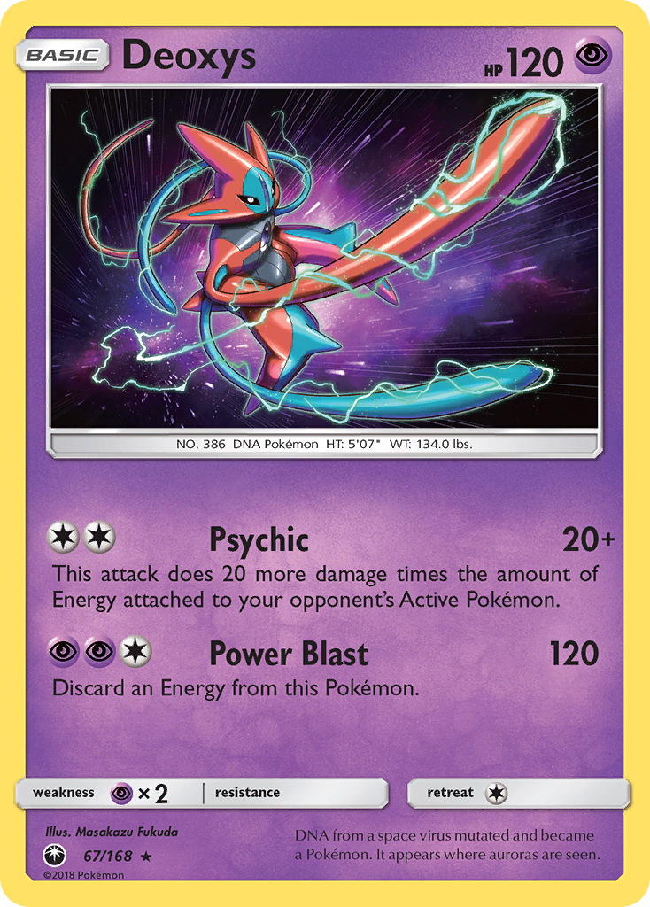 Deoxys (67/168) [Sun & Moon: Celestial Storm] | North Valley Games