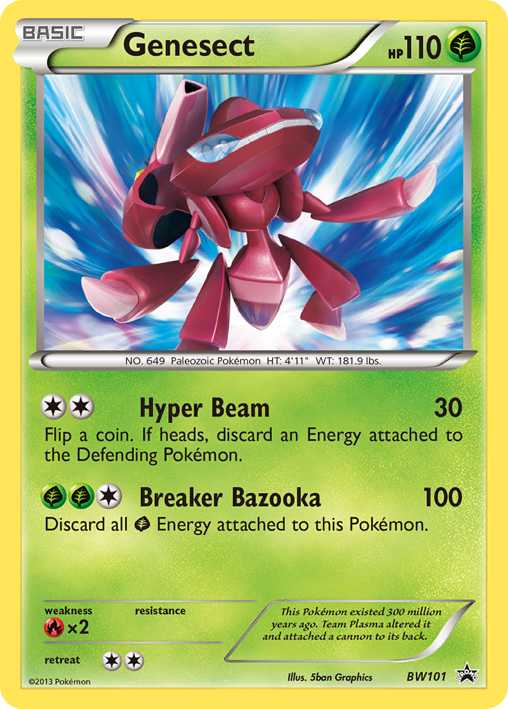 Genesect (BW101) [Black & White: Black Star Promos] | North Valley Games