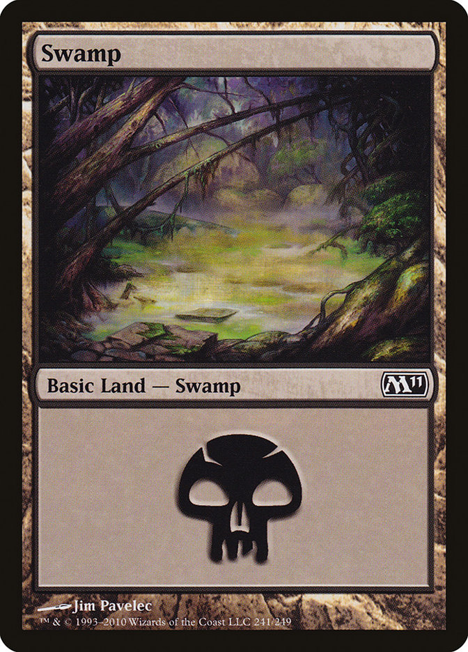 Swamp (241) [Magic 2011] | North Valley Games