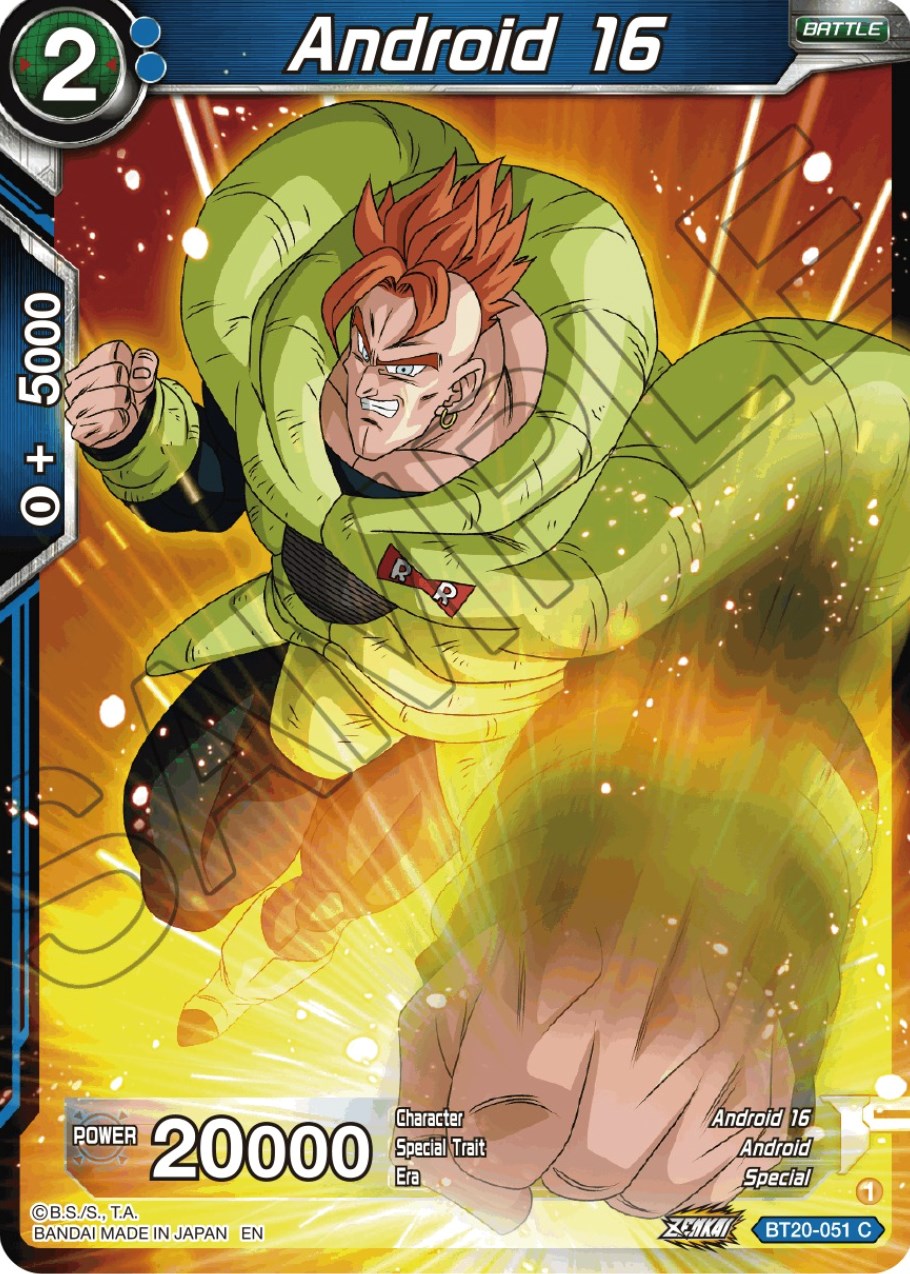 Android 16 (BT20-051) [Power Absorbed] | North Valley Games