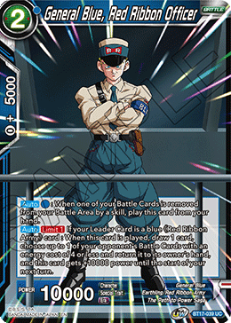 General Blue, Red Ribbon Officer (BT17-039) [Ultimate Squad] | North Valley Games