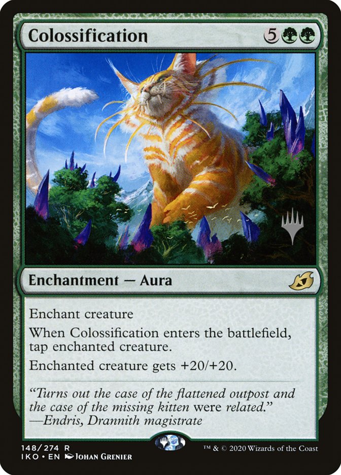 Colossification (Promo Pack) [Ikoria: Lair of Behemoths Promos] | North Valley Games