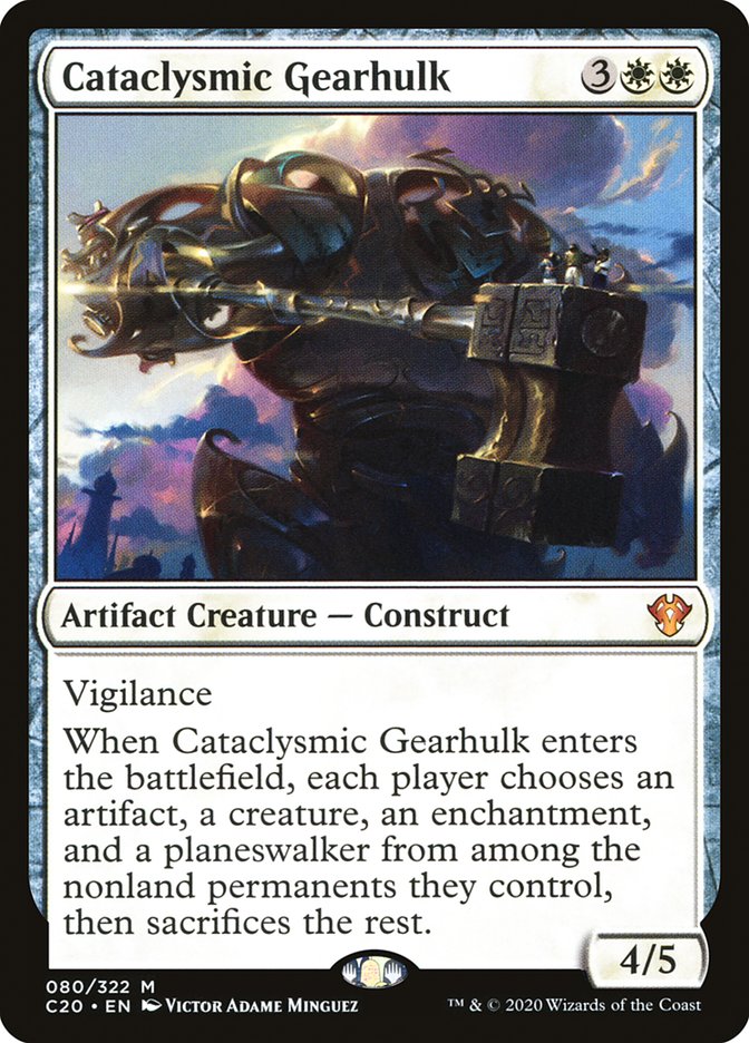 Cataclysmic Gearhulk [Commander 2020] | North Valley Games