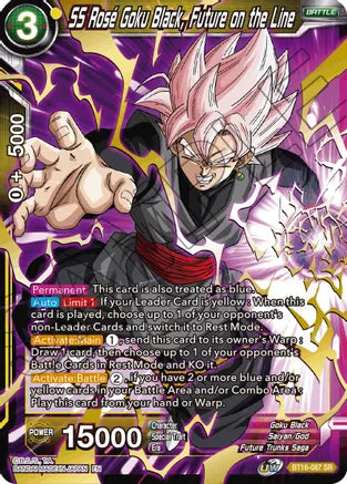 SS Rose Goku Black, Future on the Line (BT16-087) [Realm of the Gods] | North Valley Games