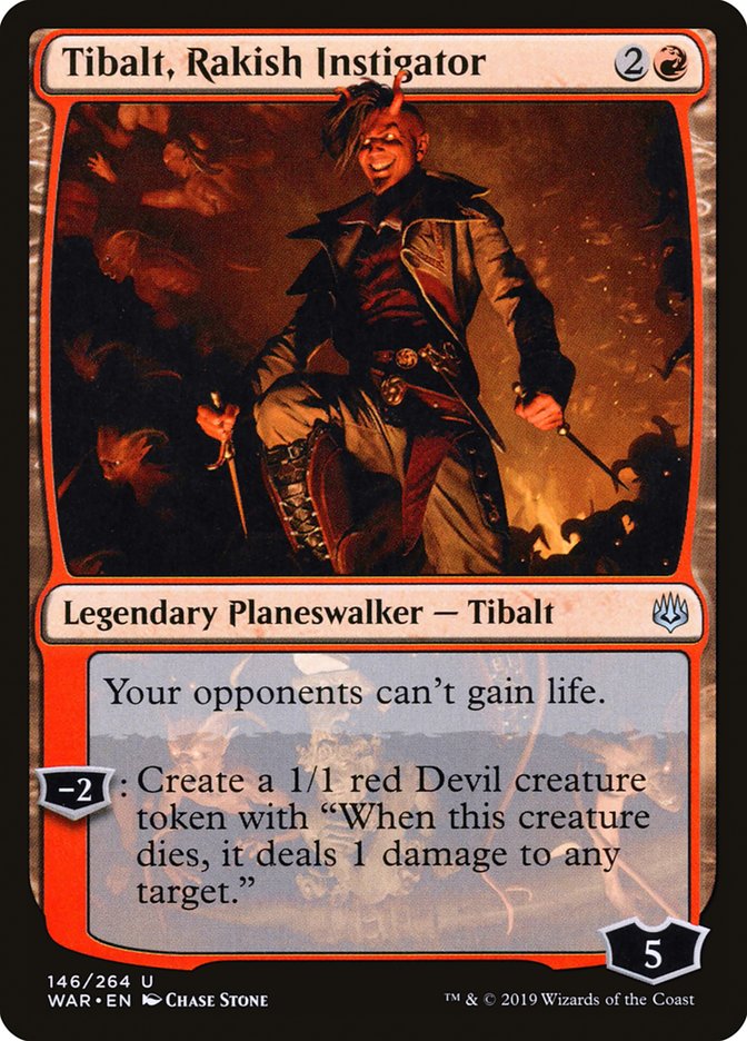 Tibalt, Rakish Instigator [War of the Spark] | North Valley Games