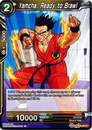 Yamcha, Ready to Brawl (BT6-091) [Destroyer Kings] | North Valley Games
