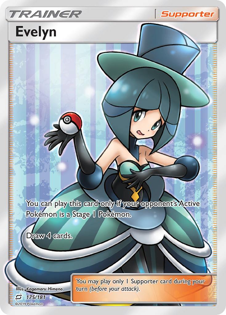 Evelyn (175/181) [Sun & Moon: Team Up] | North Valley Games