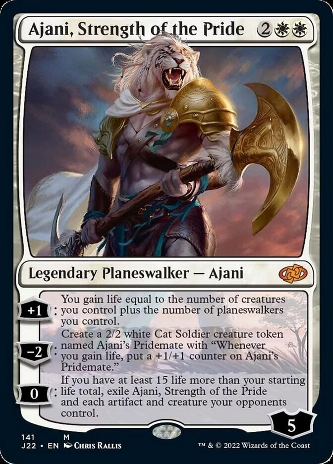 Ajani, Strength of the Pride [Jumpstart 2022] | North Valley Games