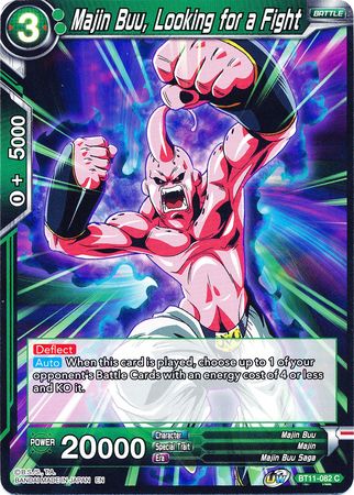 Majin Buu, Looking for a Fight (BT11-082) [Vermilion Bloodline] | North Valley Games
