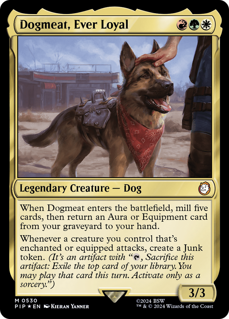 Dogmeat, Ever Loyal (Surge Foil) [Fallout] | North Valley Games