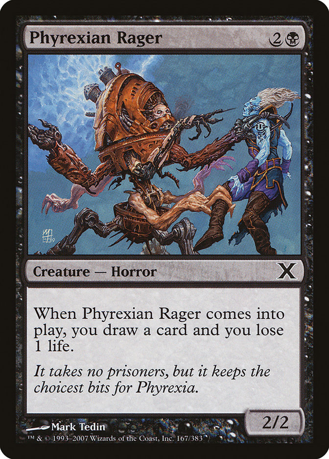 Phyrexian Rager [Tenth Edition] | North Valley Games