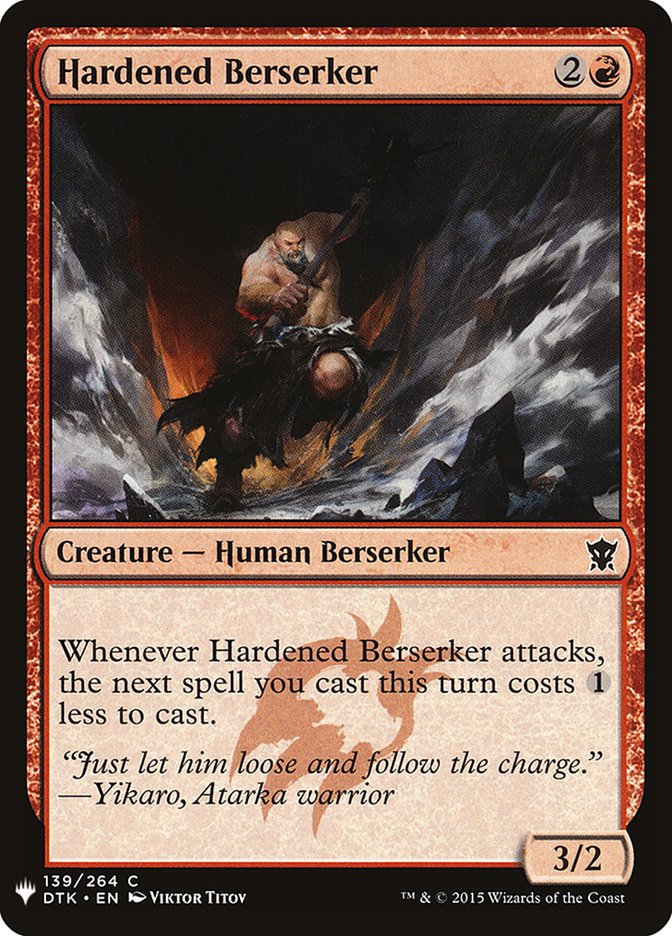Hardened Berserker [Mystery Booster] | North Valley Games