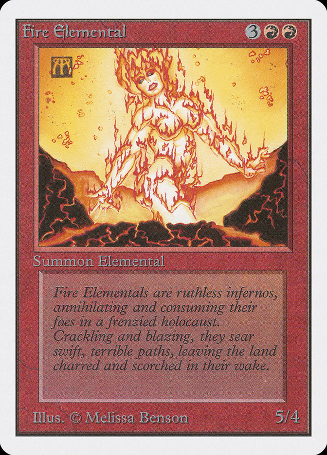 Fire Elemental [Unlimited Edition] | North Valley Games