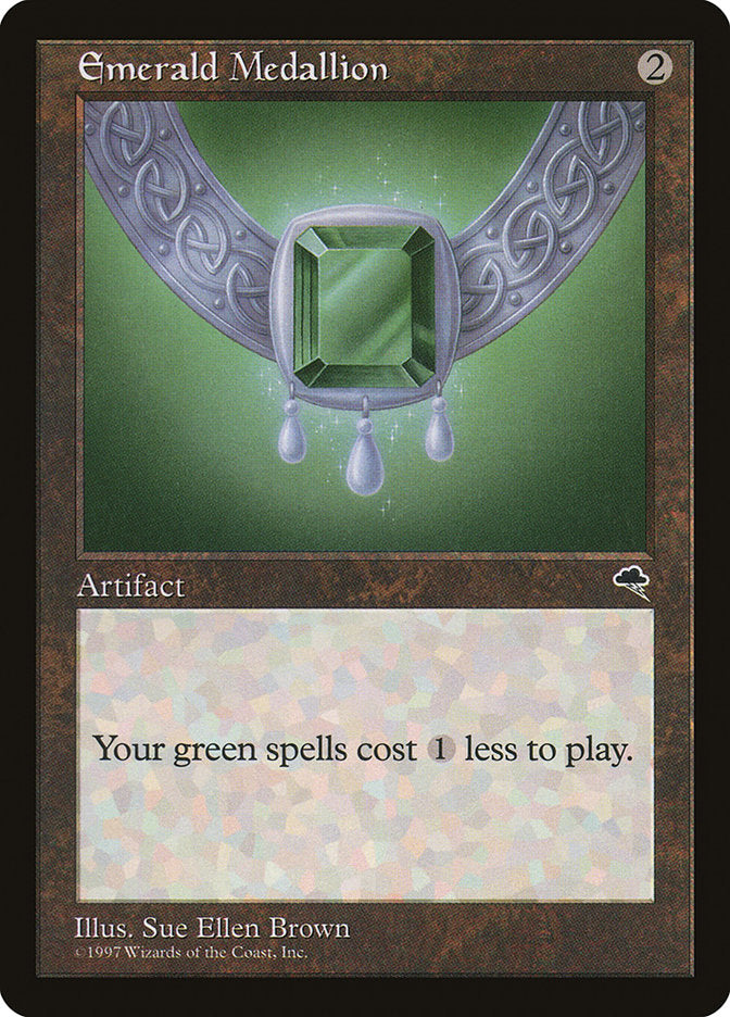 Emerald Medallion [Tempest] | North Valley Games