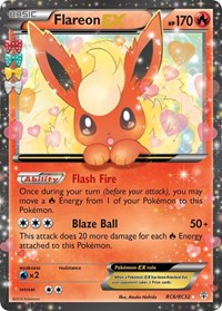 Flareon EX (RC6/RC32) [Generations: Radiant Collection] | North Valley Games