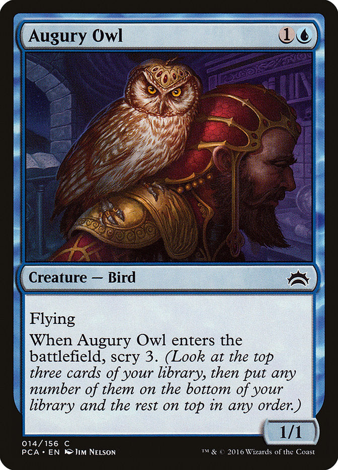 Augury Owl [Planechase Anthology] | North Valley Games