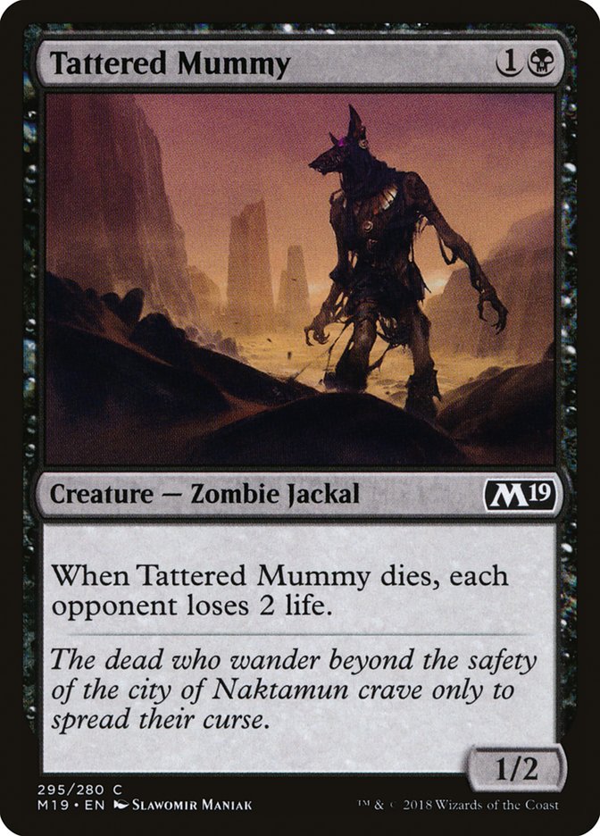 Tattered Mummy [Core Set 2019] | North Valley Games
