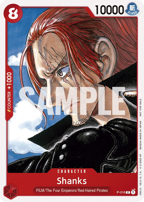 Shanks (One Piece Film Red) [One Piece Promotion Cards] | North Valley Games