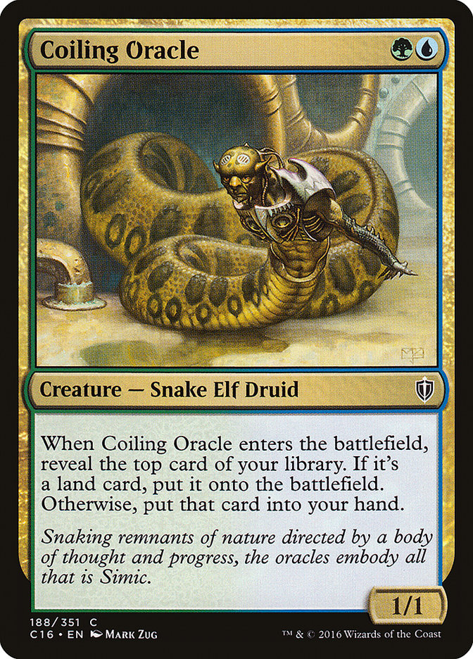 Coiling Oracle [Commander 2016] | North Valley Games